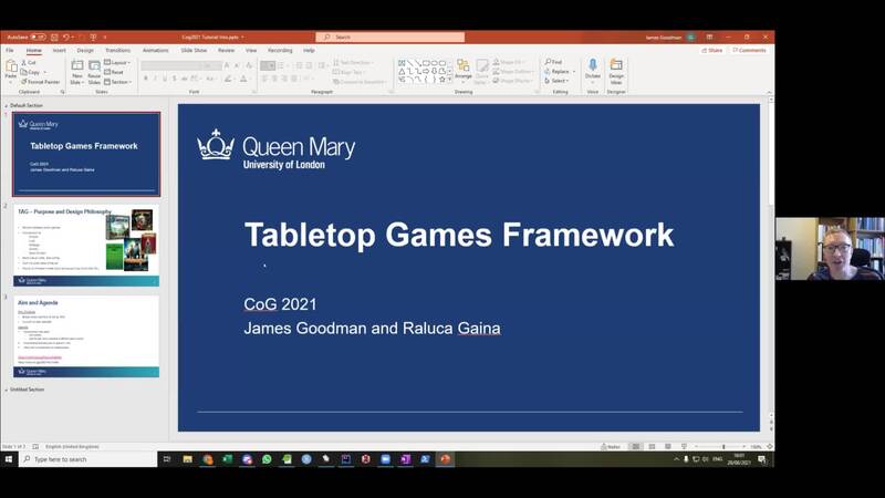 TAG: A Tabletop Games Framework