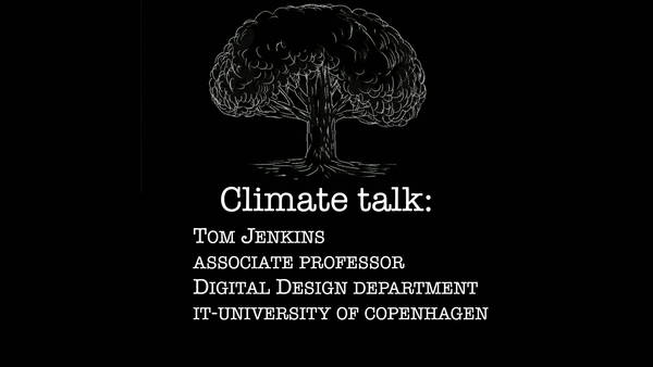 Associate Professor Tom Jenkins about designing for sustainable transitions.