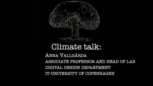 Anna Valgårda on designing more sustainable digital artefacts